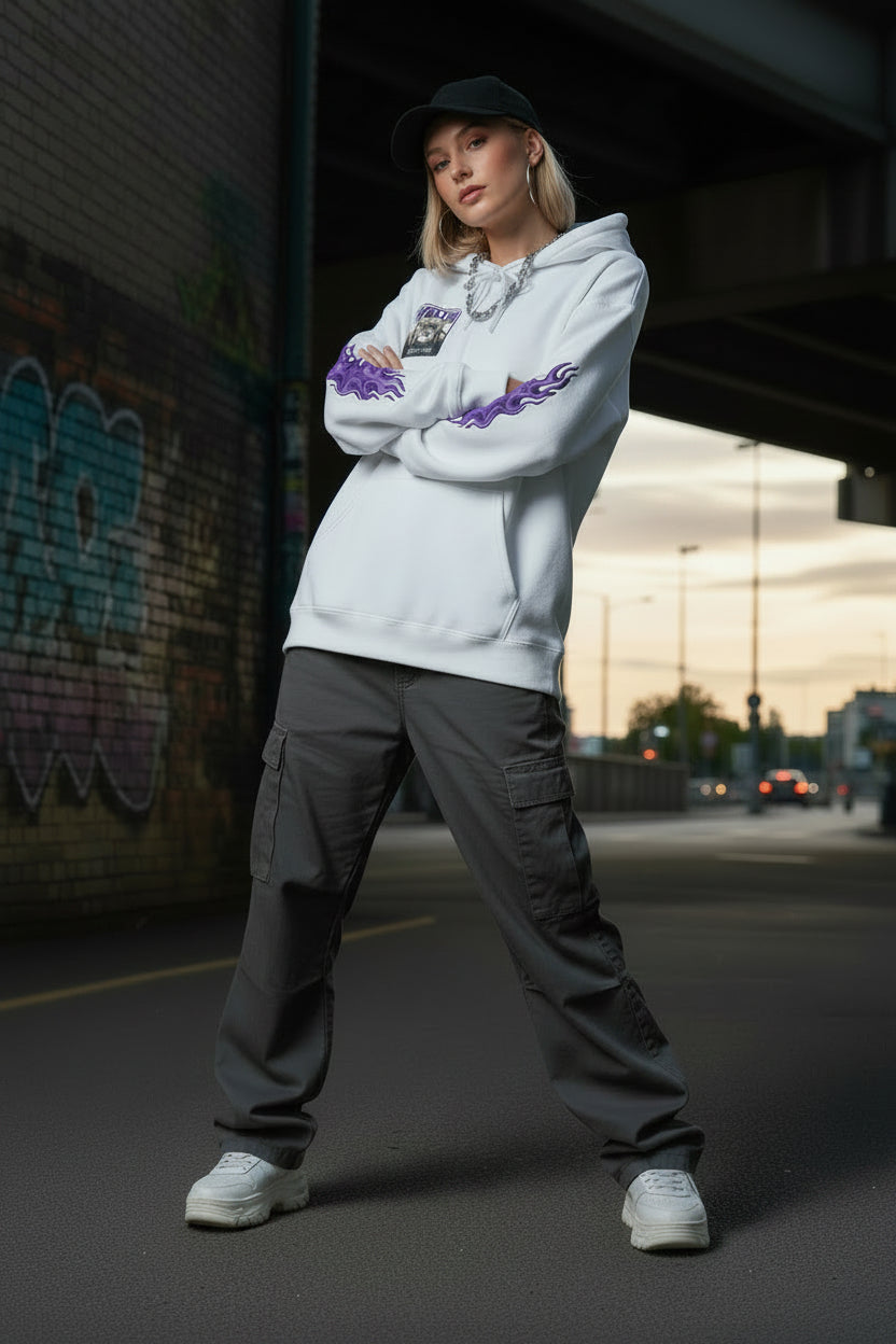 Wholeness Bulldog Hoodie – Vintage Streetwear Kapuzenpullover