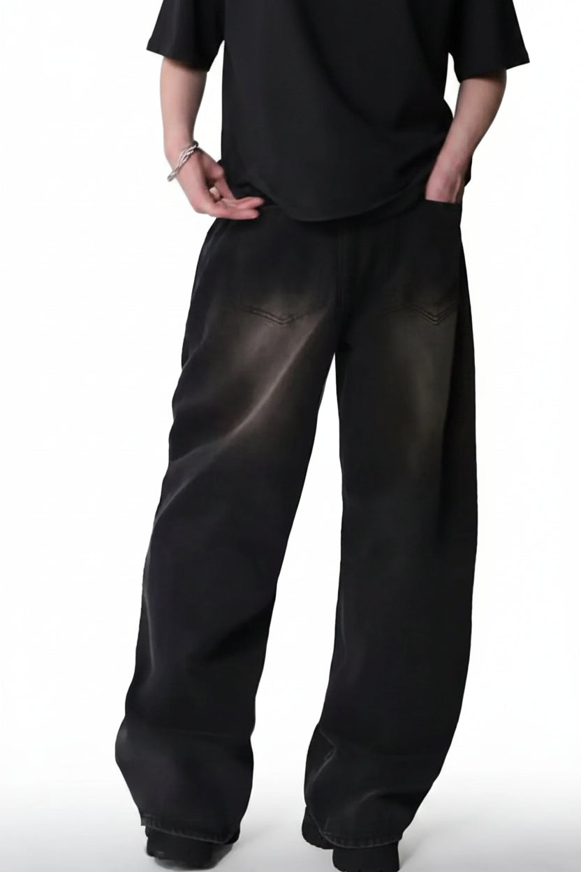 Baggy Wide-Leg Jeans | American Retro | Unisex