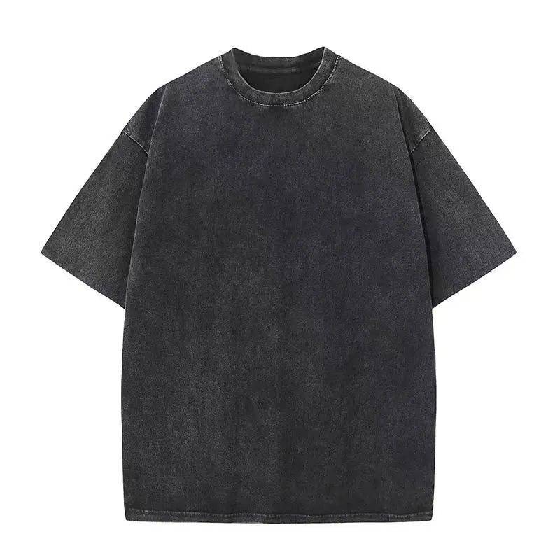 Herren Oversized T-Shirt – 230g Baumwolle, Vintage Washed, Kurzarm