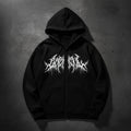 Y2K Hoodie – Herren Kapuzenpullover mit Grafikprint | Hip-Hop & Gothic Style
