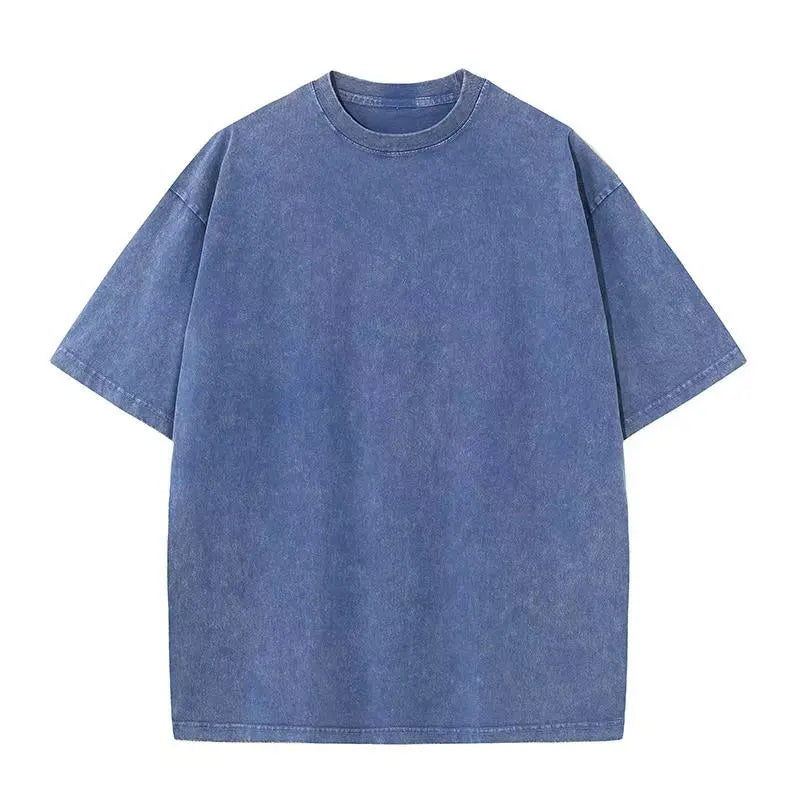 Herren Oversized T-Shirt – 230g Baumwolle, Vintage Washed, Kurzarm