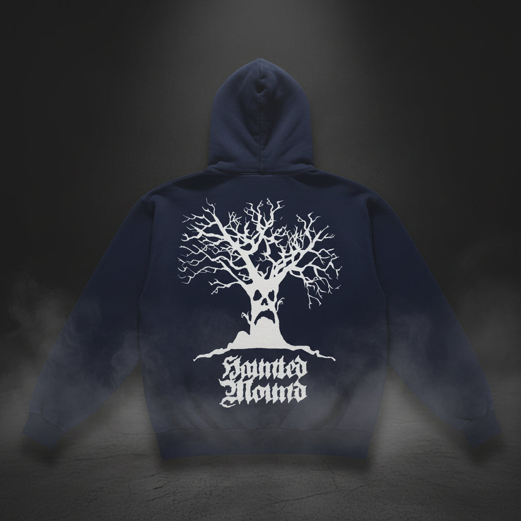 Y2K Gothic Zip-Hoodie – Oversized Sweatshirt mit Print