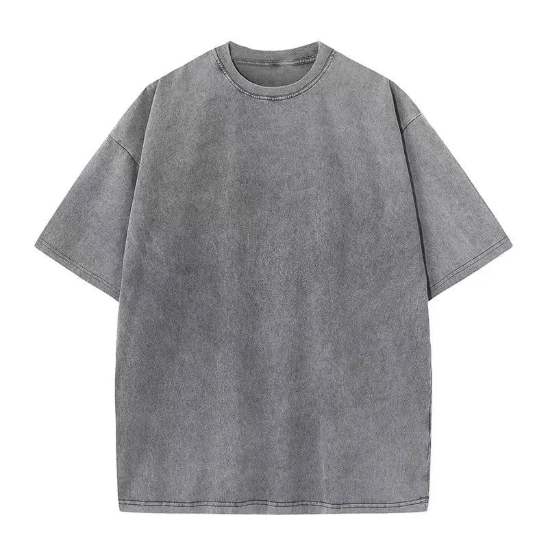 Herren Oversized T-Shirt – 230g Baumwolle, Vintage Washed, Kurzarm