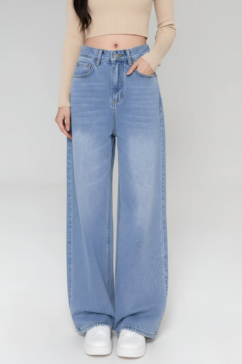 Baggy Jeans – Vintage Wide Leg Denim | Unisex