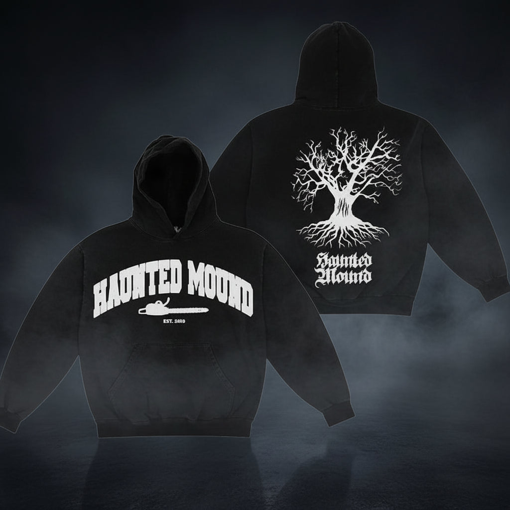 Y2K Gothic Zip-Hoodie – Oversized Sweatshirt mit Print