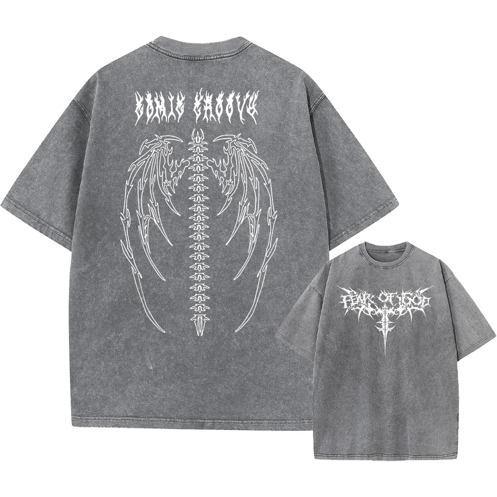 Oversized Print T-Shirt | Streetwear | Unisex