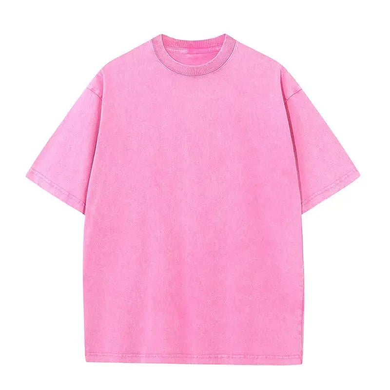 Herren Oversized T-Shirt – 230g Baumwolle, Vintage Washed, Kurzarm