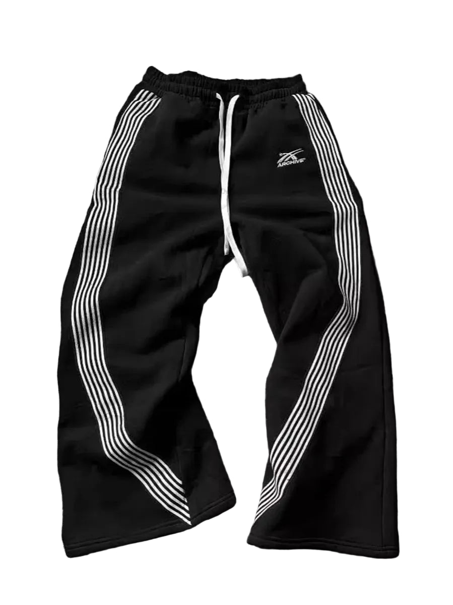 Y2K Cargo-Hose Damen – Weites Bein, Kordelzug, Streetwear Sweatpants