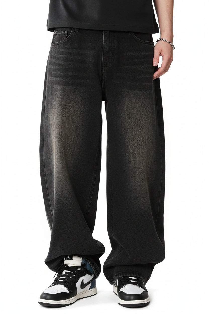 Baggy Wide-Leg Jeans | American Retro | Unisex
