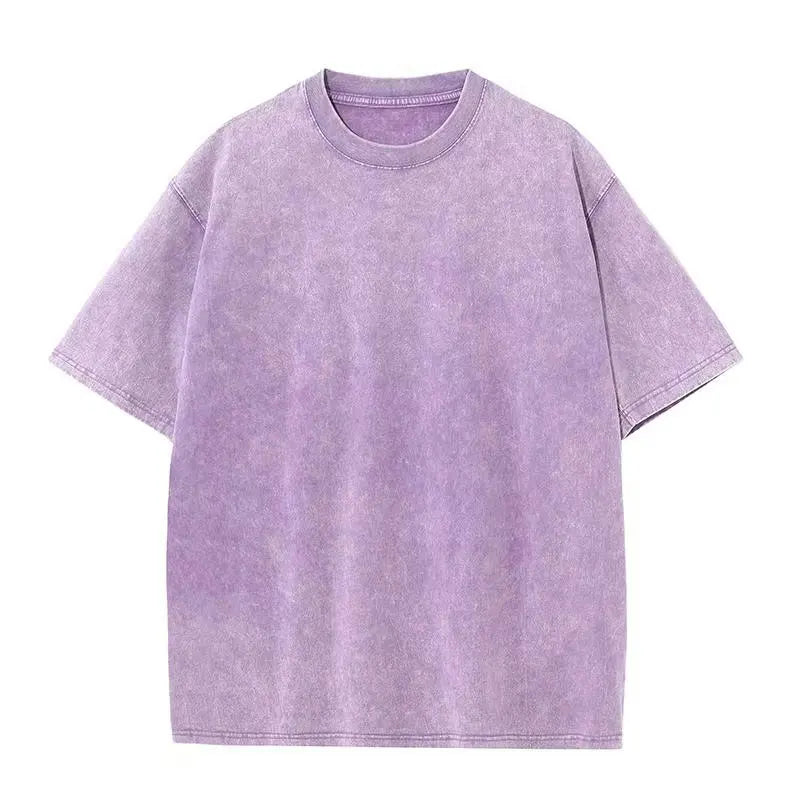 Herren Oversized T-Shirt – 230g Baumwolle, Vintage Washed, Kurzarm