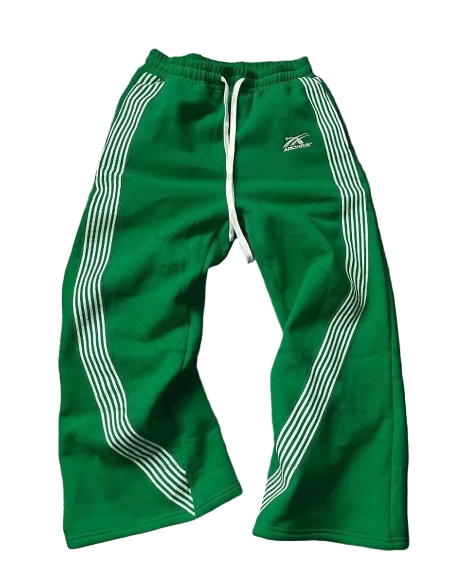 Y2K Cargo-Hose Damen – Weites Bein, Kordelzug, Streetwear Sweatpants