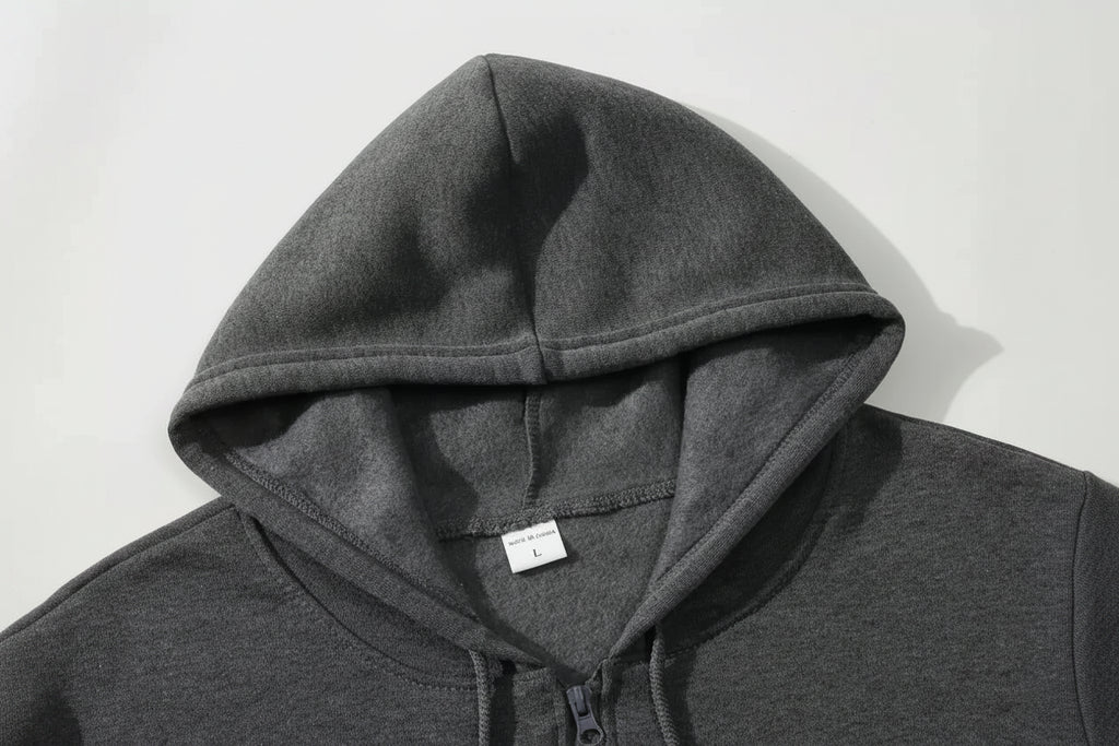 Y2K Zip-Hoodie Unisex – Graphic Print Sweatshirt mit Kapuze | Hip-Hop & Gothic Style