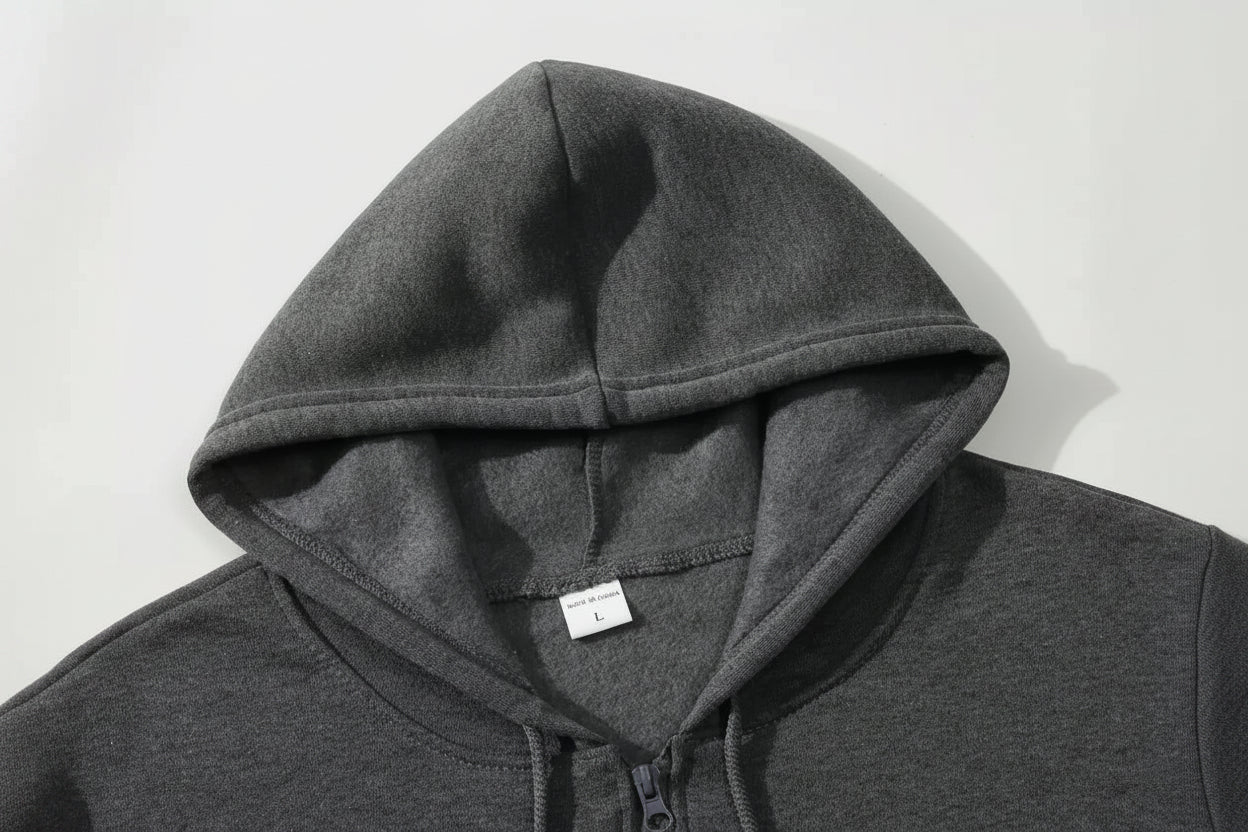 Y2K Zip-Hoodie Unisex – Graphic Print Sweatshirt mit Kapuze | Hip-Hop & Gothic Style